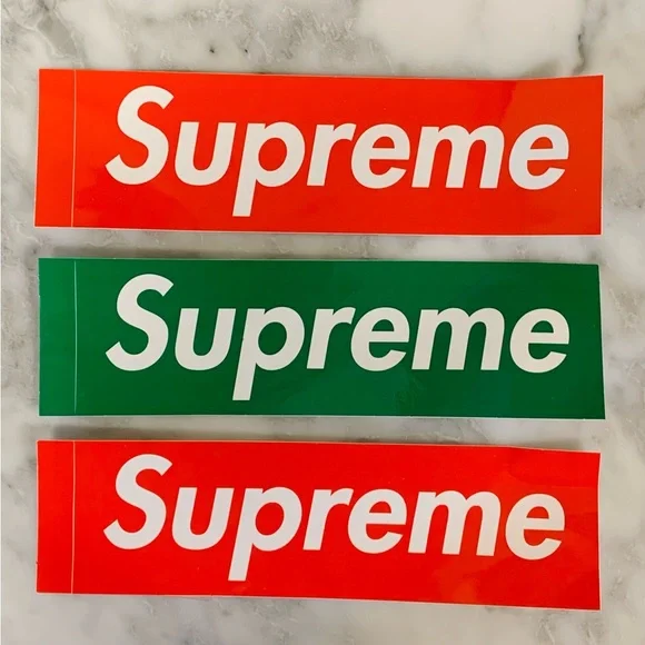 Supreme Box Logo Stickers - Picture 1 of 5